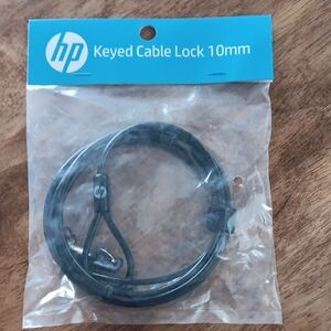 HP Keyed Cable Lock 10mm